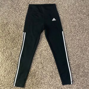 Small Adidas striped leggings